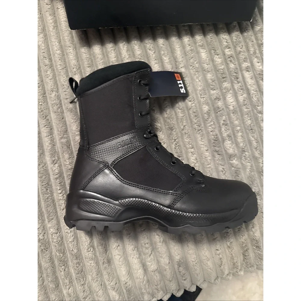 5.11 Tactical Men's Boots Size 12 12391ABR ATAC 2.0 8 Inch Zipper